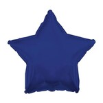 18" Navy Blue Star Mylar