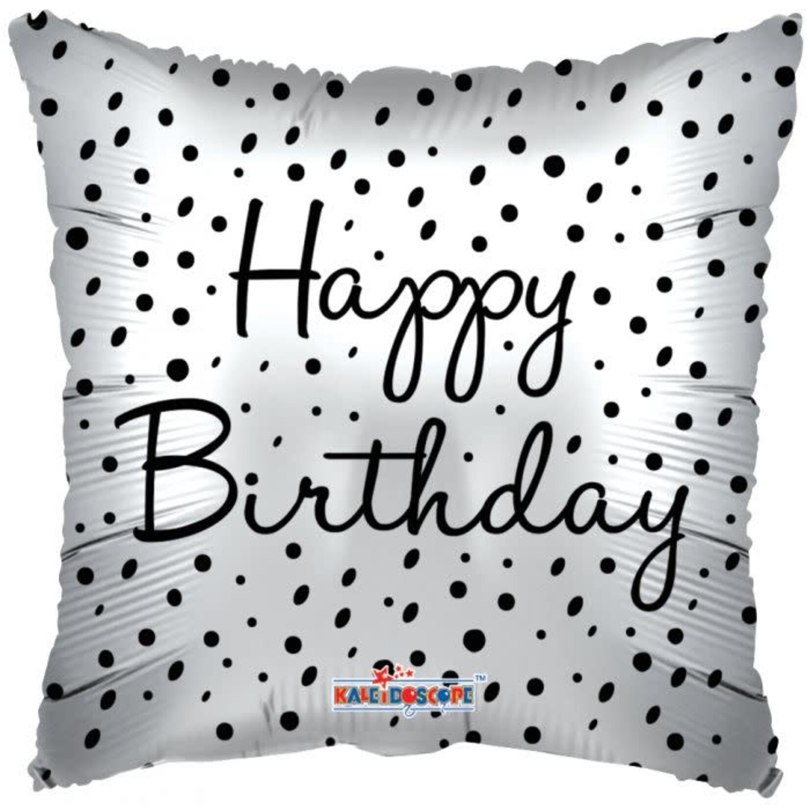 18" Floating Dots Birthday Mylar
