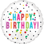 18" Big Birthday Confetti
