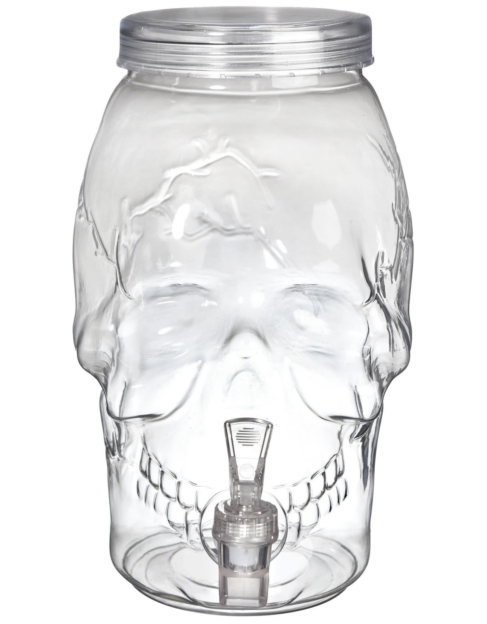 Skull Plastic Drink Dispenser