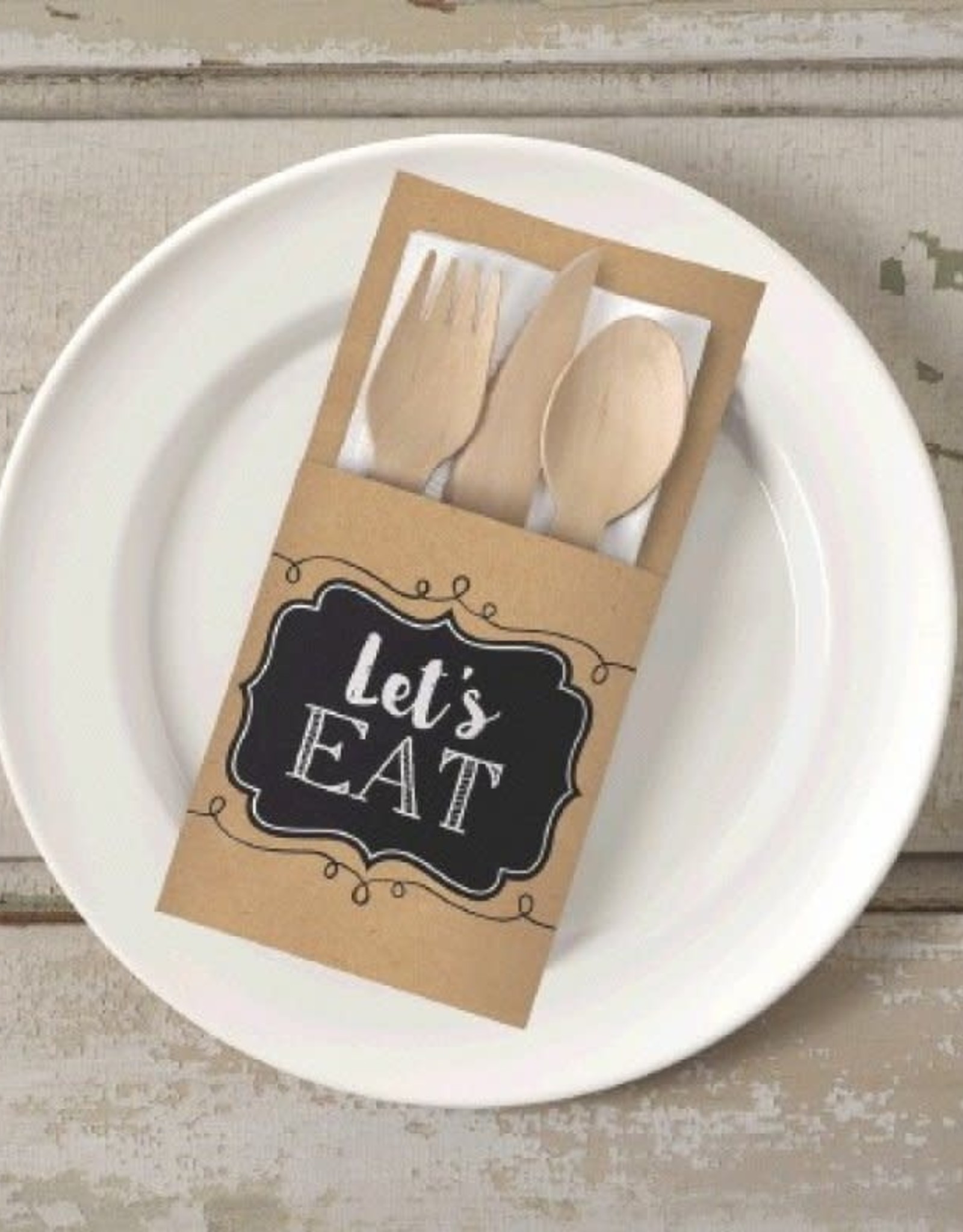 Let's Eat Cutlery Holders 16pcs