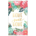 Home Sweet Home Hot Stamped Guest Towels 16ct