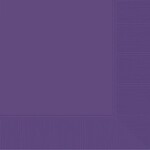 Purple Beverage Napkins