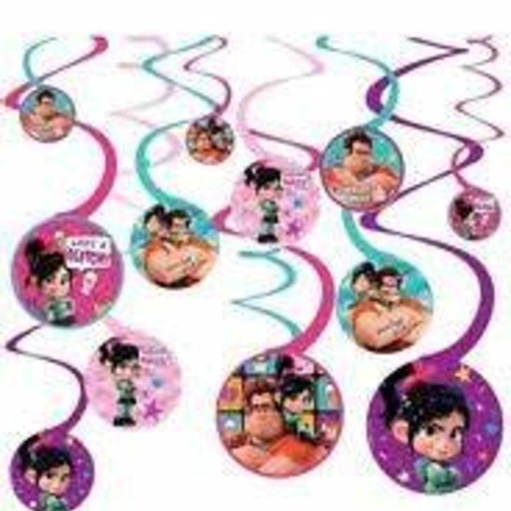 ralph breaks the internet spiral decorations