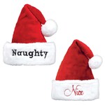 Naughty & Nice Hat Set