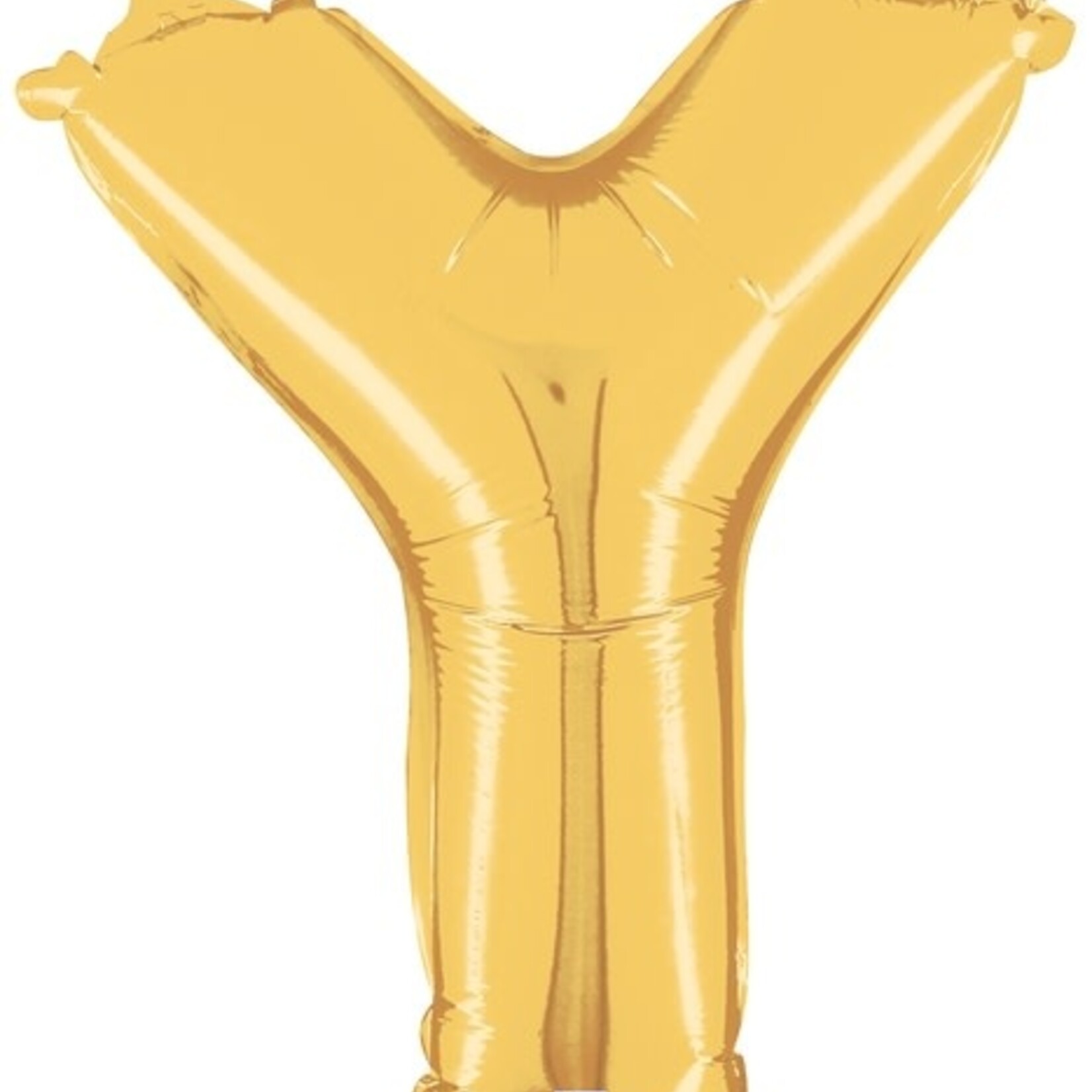 14'' gold foil balloon ''Y''