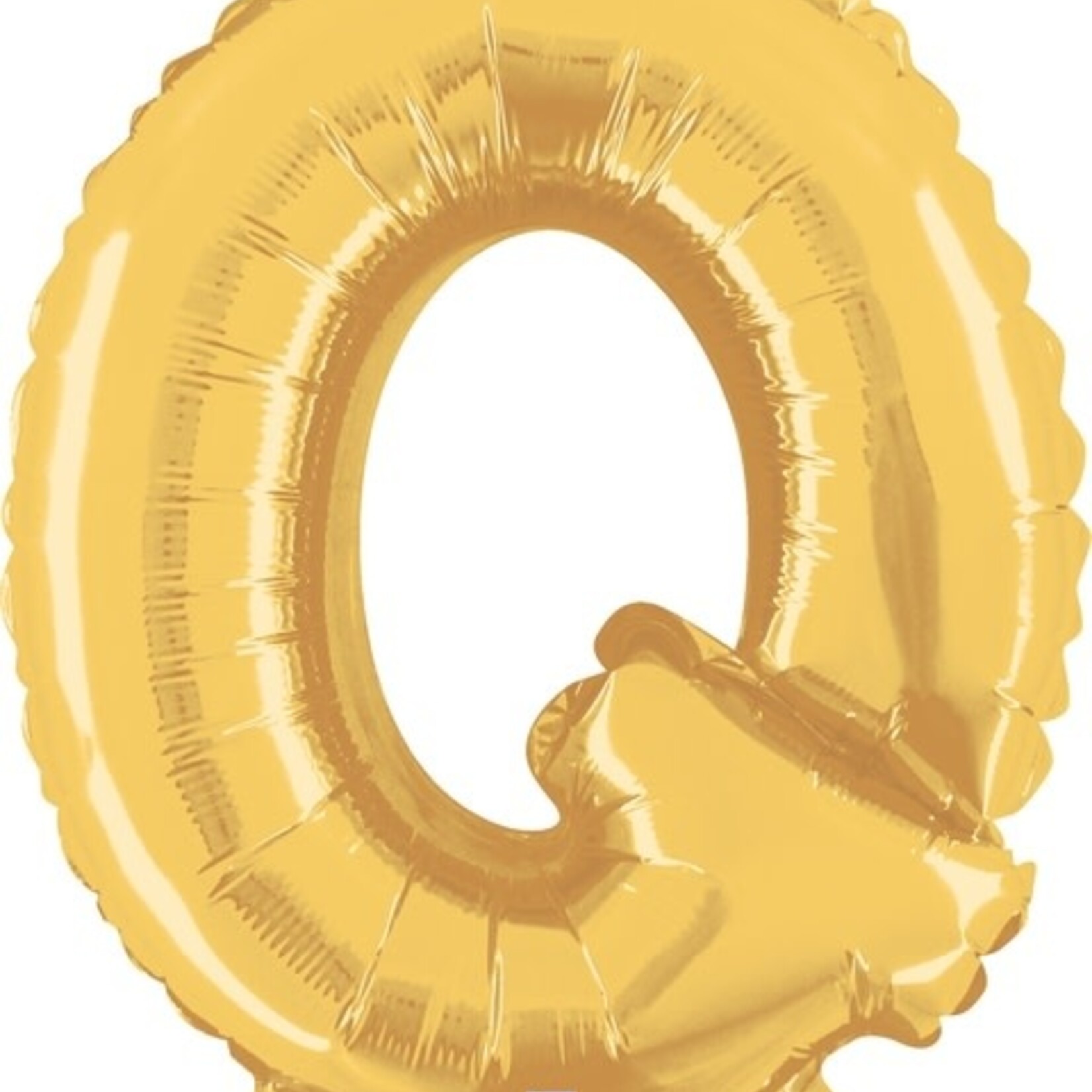 14'' gold foil balloon ''Q''