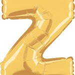 14'' gold foil balloon ''Z''