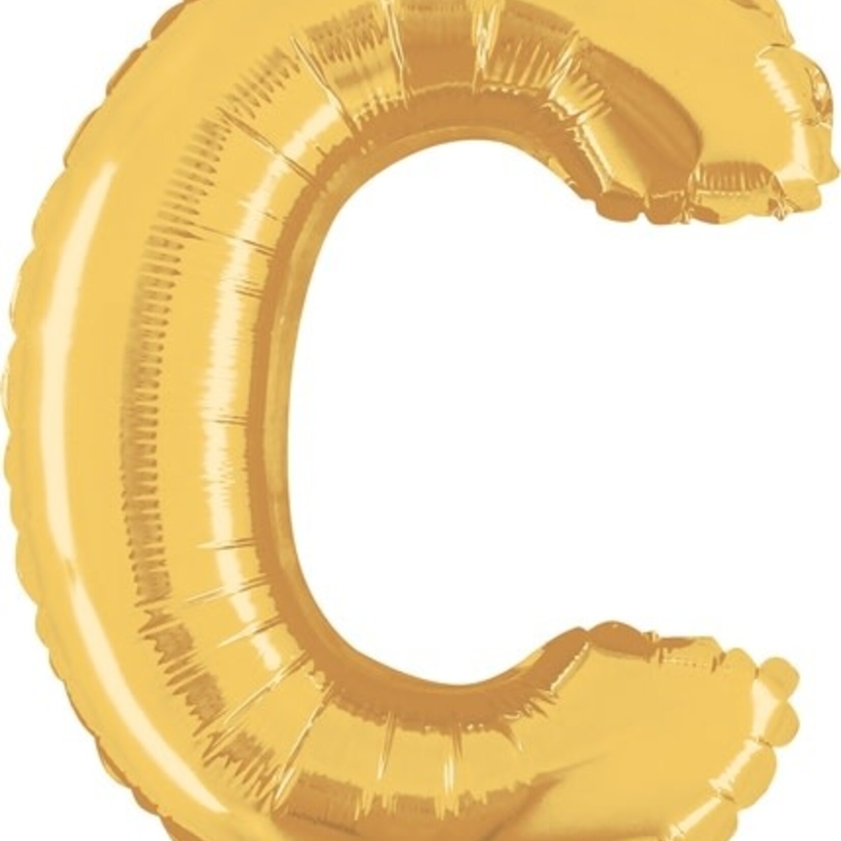 14'' gold foil balloon ''C''