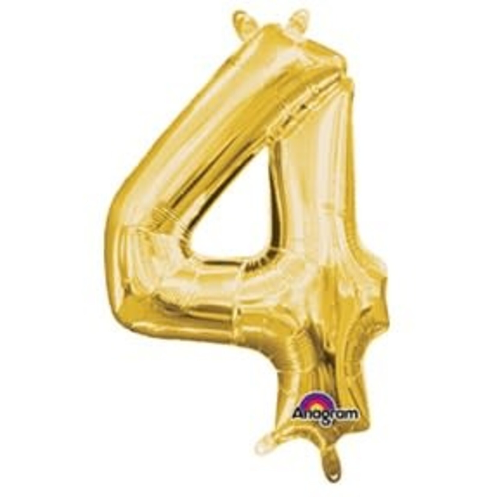 16'' gold foil balloon ''4''
