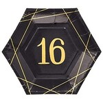 PLT ELEGANT SIXTEEN HEX 7" MET