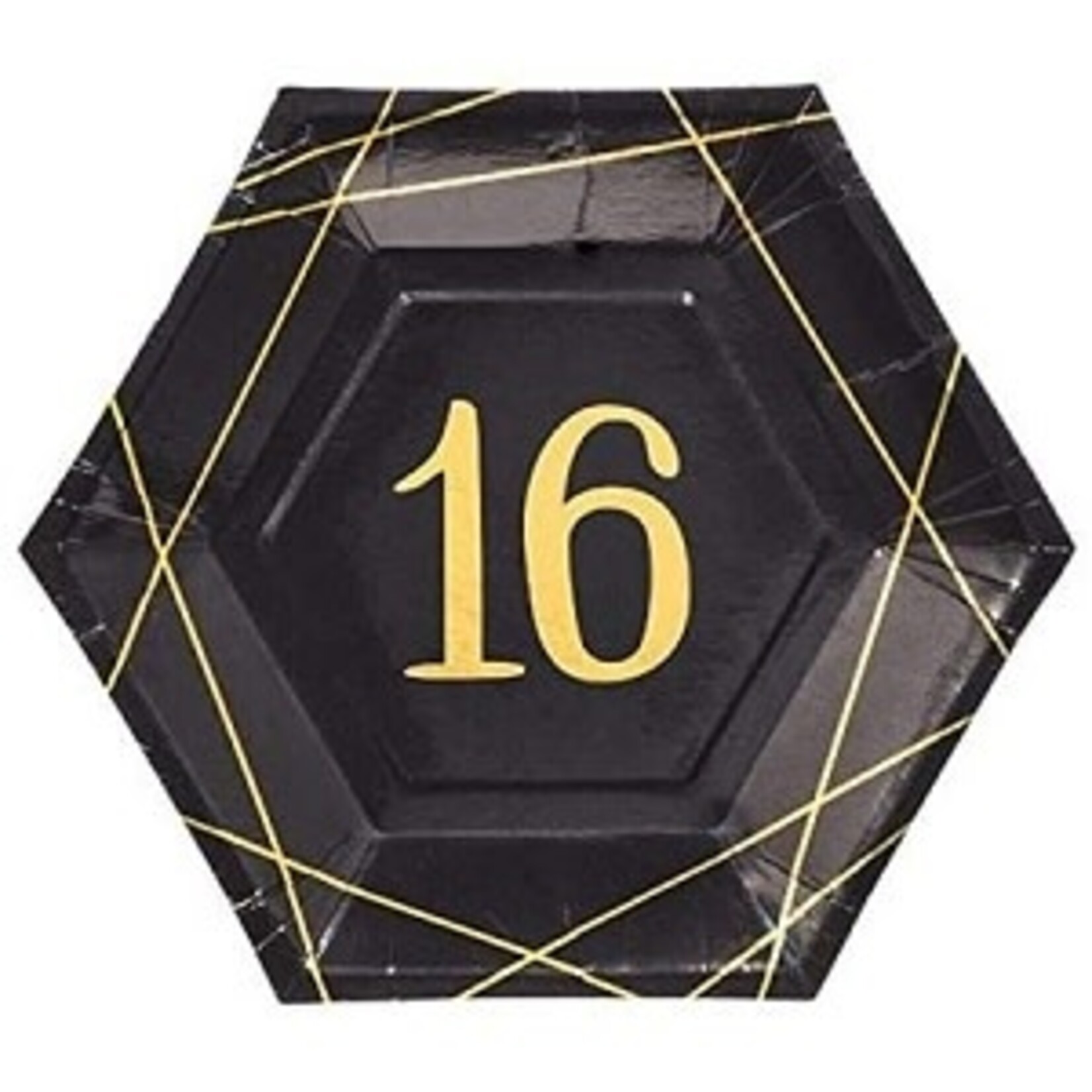 PLT ELEGANT SIXTEEN HEX 7" MET