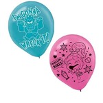 WRECK-IT RALPH Breaks the Internet LATEX BALLOONS (6) ~ Birthday Party Supplies