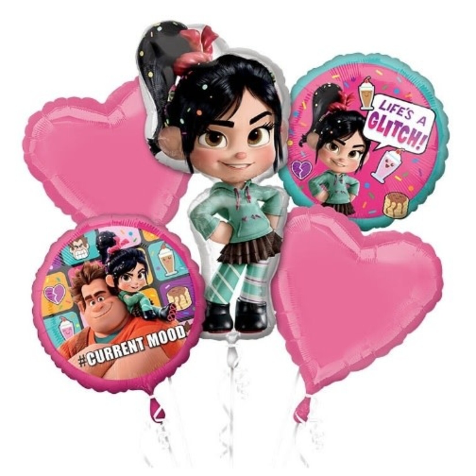 WRECK IT RALPH 2 BALLOON BOUQUET P75