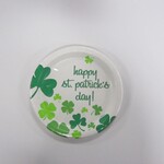 St. Patrick's Day Shamrock Plates