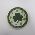 St. Patrick's Day Shamrock Dessert Plates
