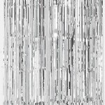 Silver Foil Metallic Curtain