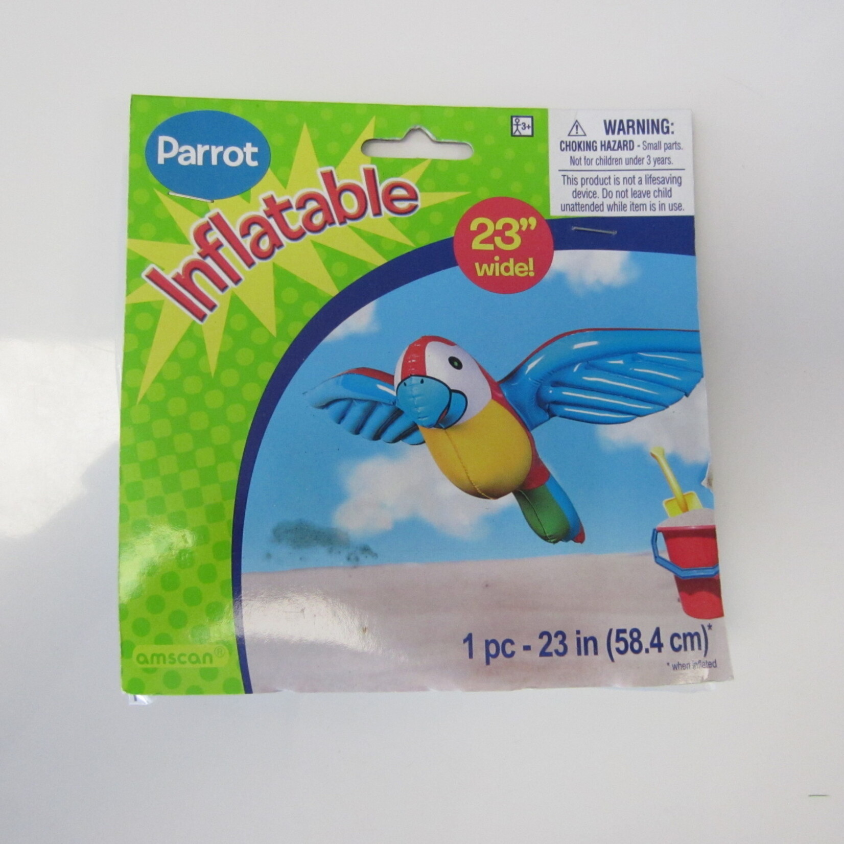 INFLATABLE PARROT 25.5 X 35