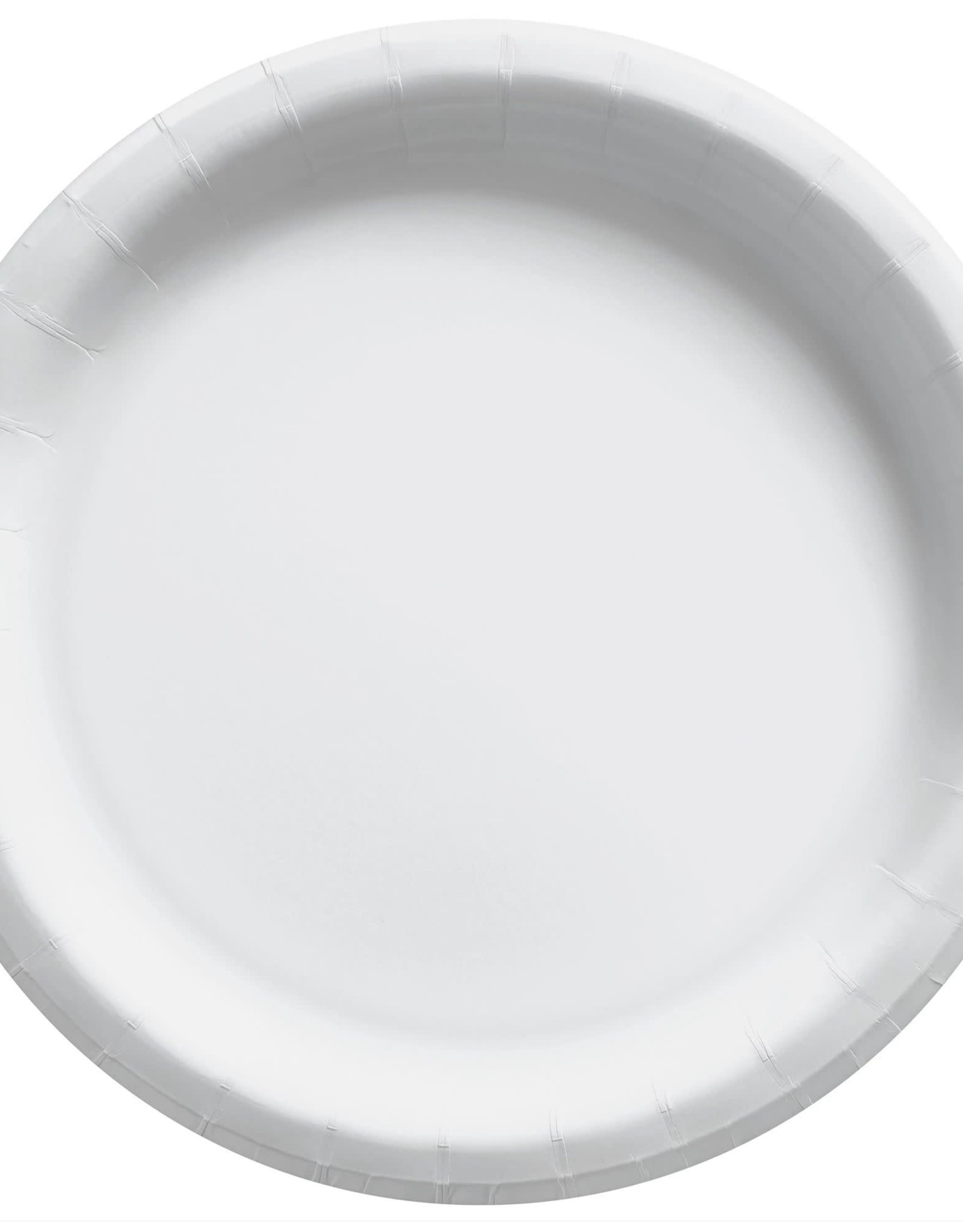 Frosty White Lunch Plates 20pcs