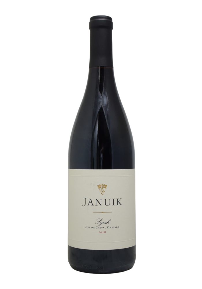 Januik Winery Ciel du Cheval Vineyard Red Mountain Syrah 2018