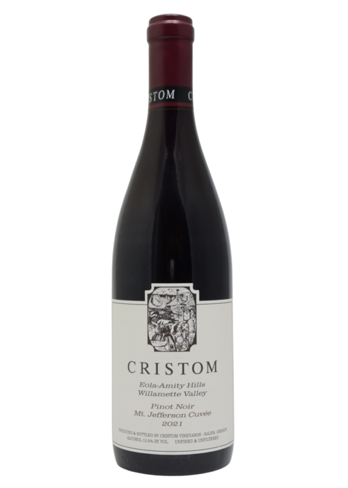 Cristom Vineyards "Mt. Jefferson Cuvée" Eola-Amity Hills Pinot Noir 2021