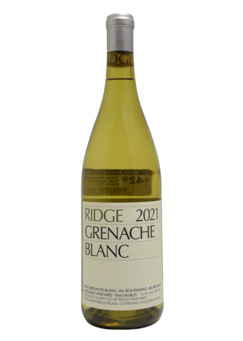 Ridge Adelaida Vineyard Paso Robles Grenache Blanc 2021