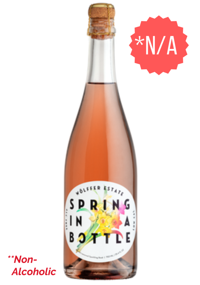 Wölffer Estate ‘Spring in a Bottle’ Non-Alcoholic Rosé Sparkling NV