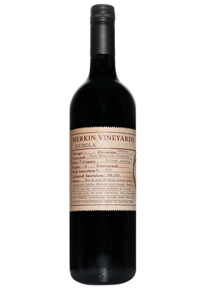 Merkin Vineyards 'Shinola' Arizona Sangiovese 2021