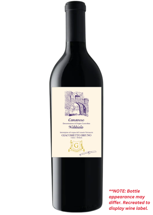 Bruno Giacometto Bruno Giacometto Canavese Nebbiolo DOC 2015