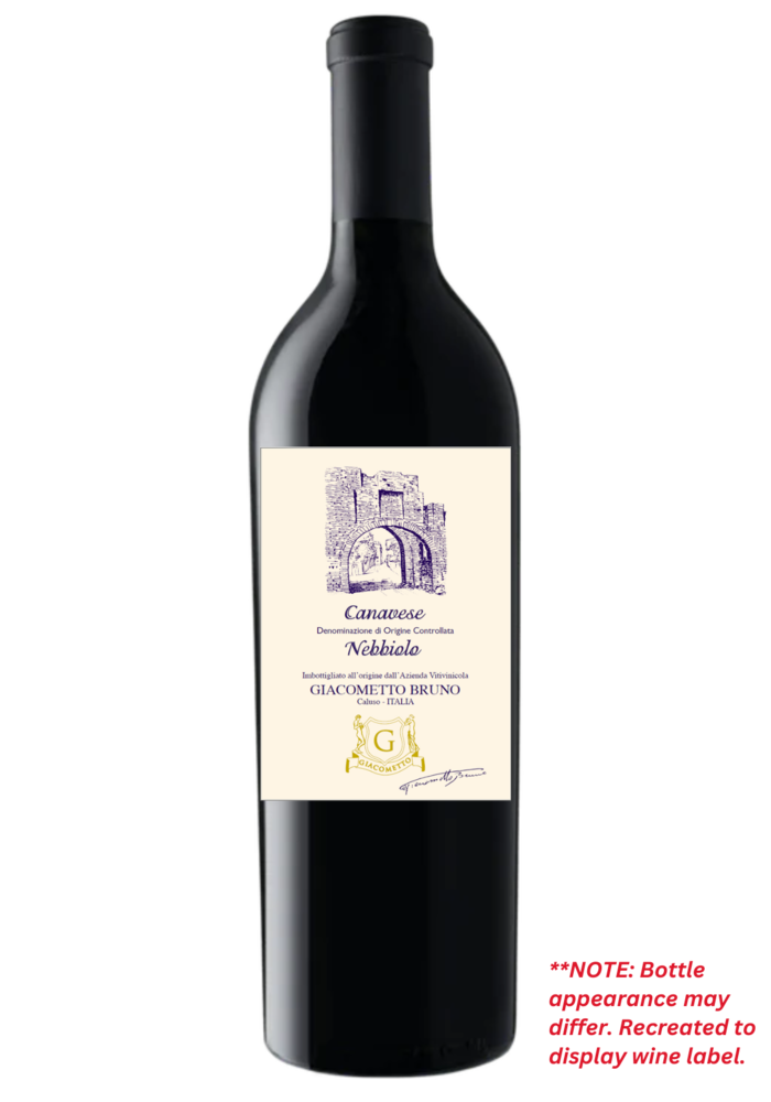Bruno Giacometto Canavese Nebbiolo DOC 2015