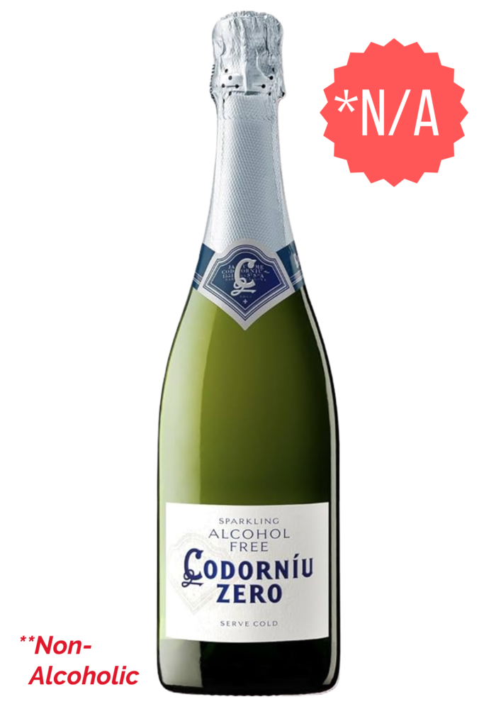 Codorníu 'Zero' Cava Brut Non-Alcoholic Sparkling Wine