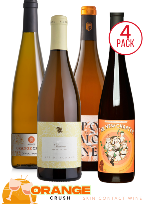 "Orange Crush" Skin-Contact Wine Flight (4-Pack)