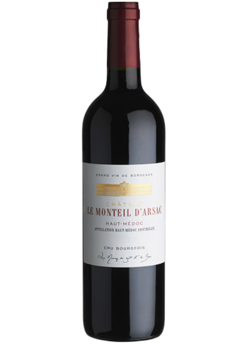 Château Le Monteil d'Arsac Château Le Monteil d'Arsac Haut-Médoc Cru Bourgeois 2018