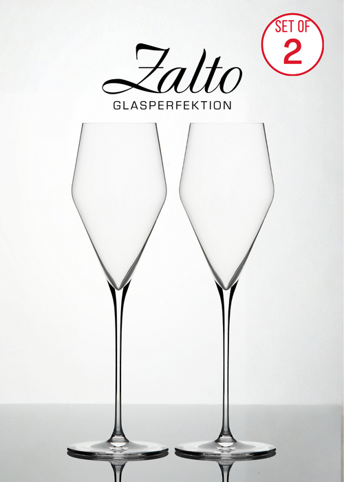 ZALTO ZALTO "DENK’ART Collection" Champagne Glass Set of 2