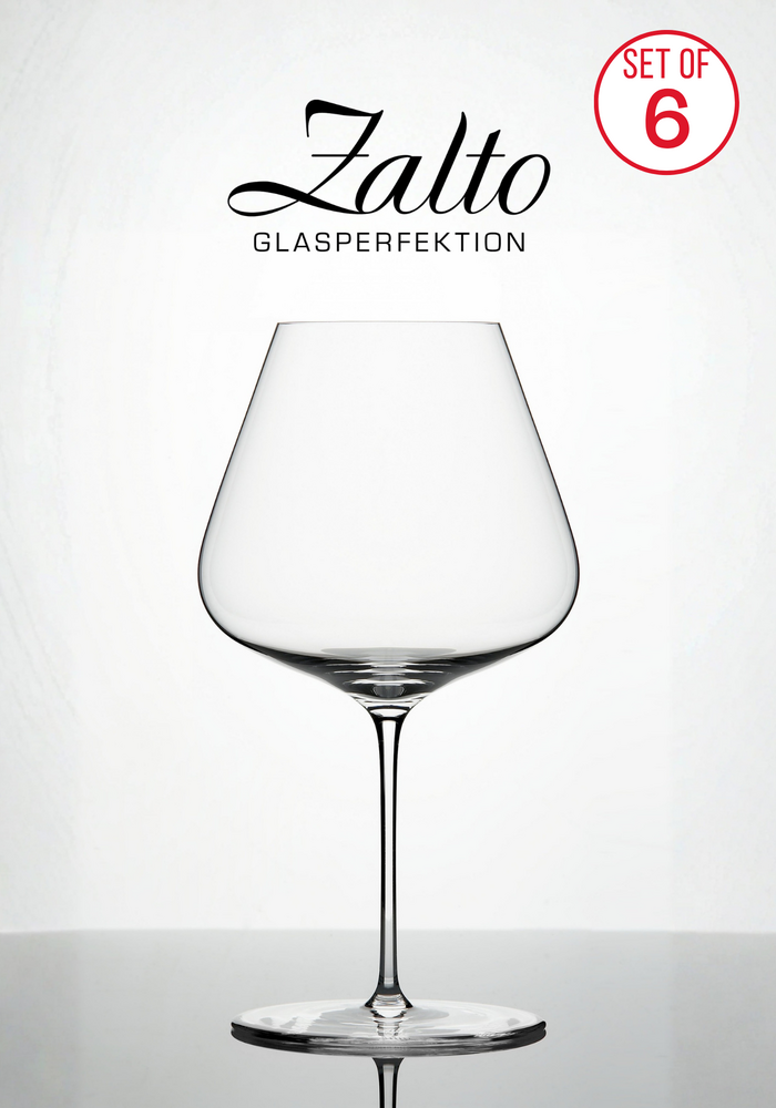 ZALTO "DENK’ART Collection" Burgundy Glass