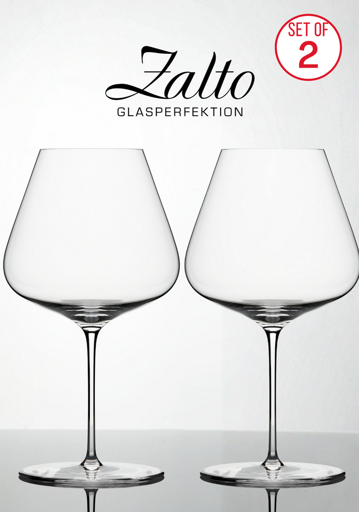 ZALTO "DENK’ART Collection" Burgundy Glass