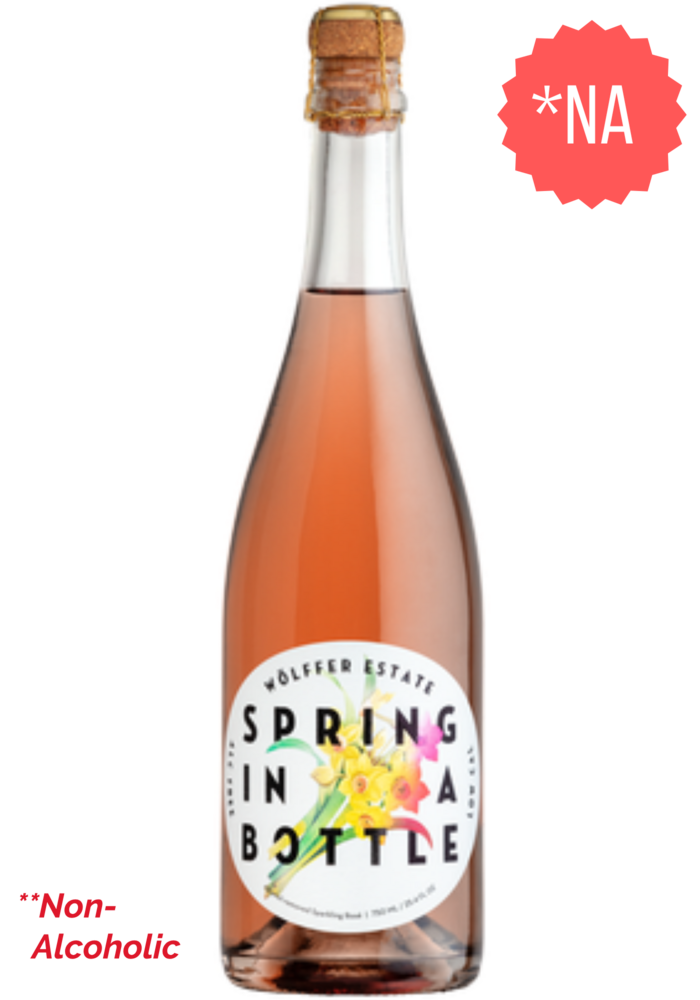 Wölffer Estate ‘Spring in a Bottle’ Non-Alcoholic Rosé Sparkling NV