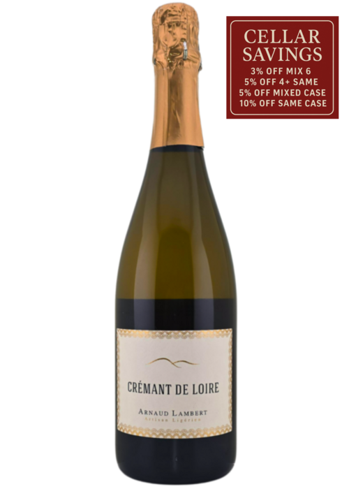 Arnaud Lambert 'Château Brézé' Crémant de Loire Blanc Brut NV*