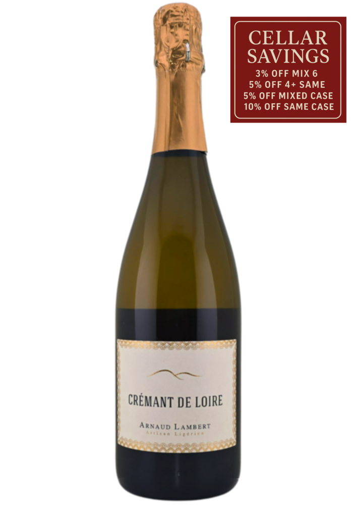 Arnaud Lambert 'Château Brézé' Crémant de Loire Blanc Brut NV*