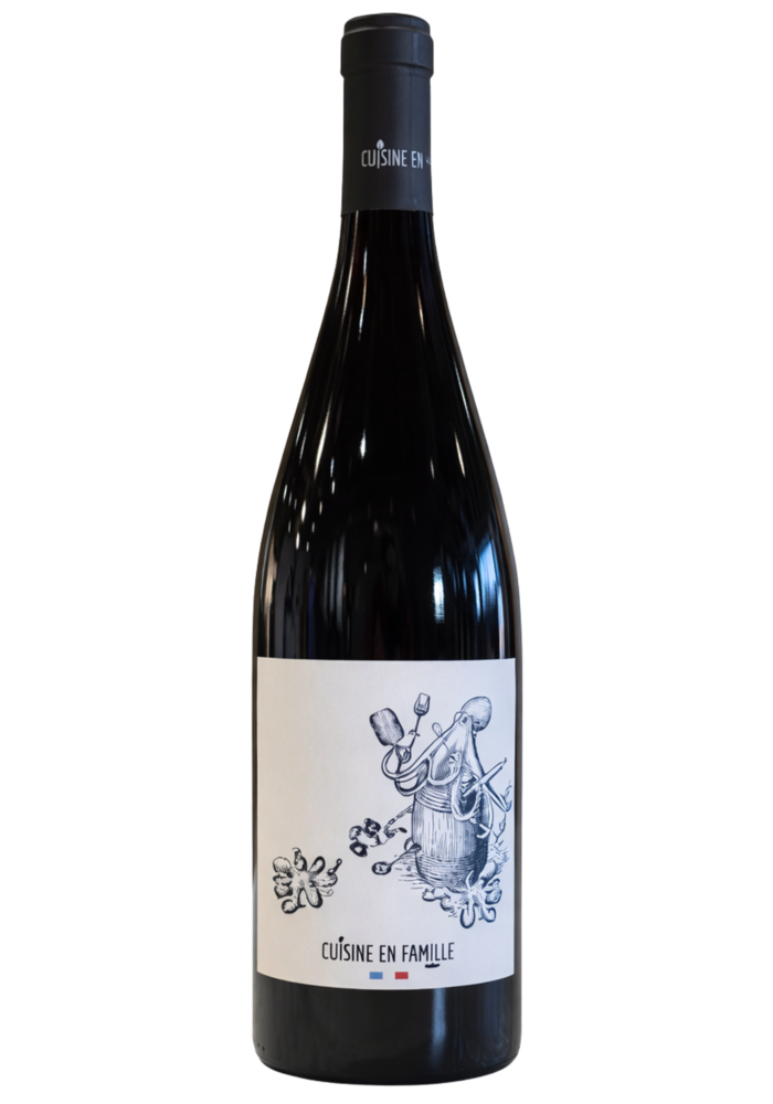 Cuisine en Famille 'Les Bras M'en Tombent' Vin de France Rouge 2022