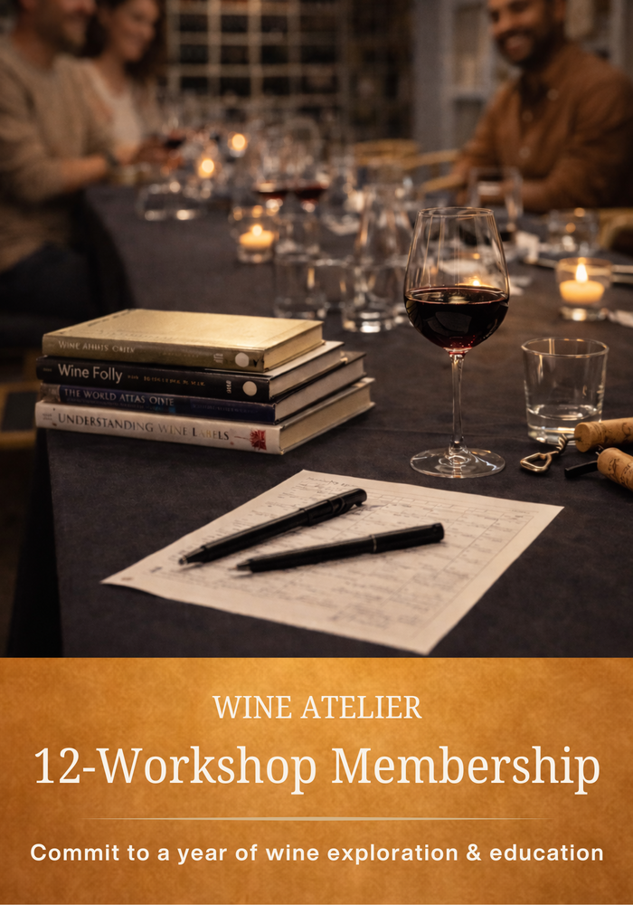 Wine Atelier | 12-Workshop Annnual Membership (2026 Season)