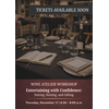 DECEMBER Wine Atelier Workshop | Entertaining with Confidence: Pairing, Hosting, and Gifting - Thur Dec. 17, 2026 @ 6:30 PM