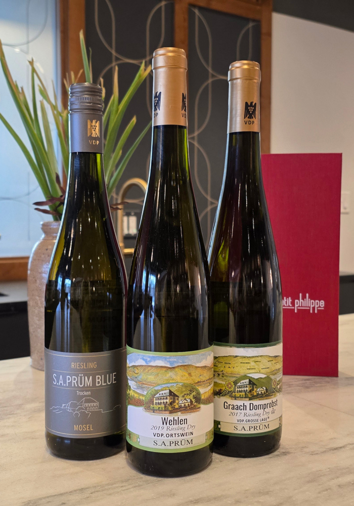 S.A. Prüm | The Estate Collection: Trocken to Grand Cru Riesling (3-Pack)