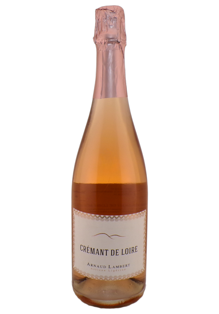 Arnaud Lambert 'Château Brézé' Crémant de Loire Rosé Brut NV