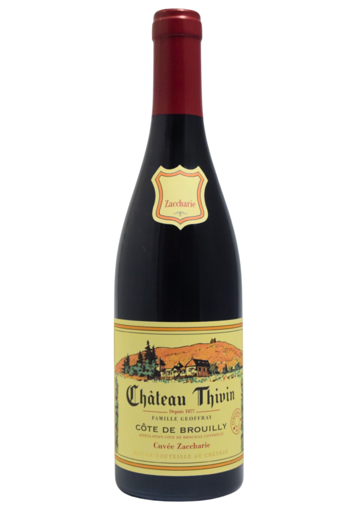 Château Thivin "Cuvée Zaccharie" Côte de Brouilly 2023