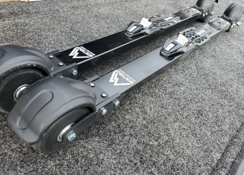 WMS Rollerskis with bindings