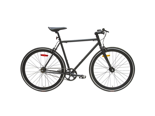 DAMCO VÉLO FIXIE BARRE DROITE  NOIR MAT 50CM