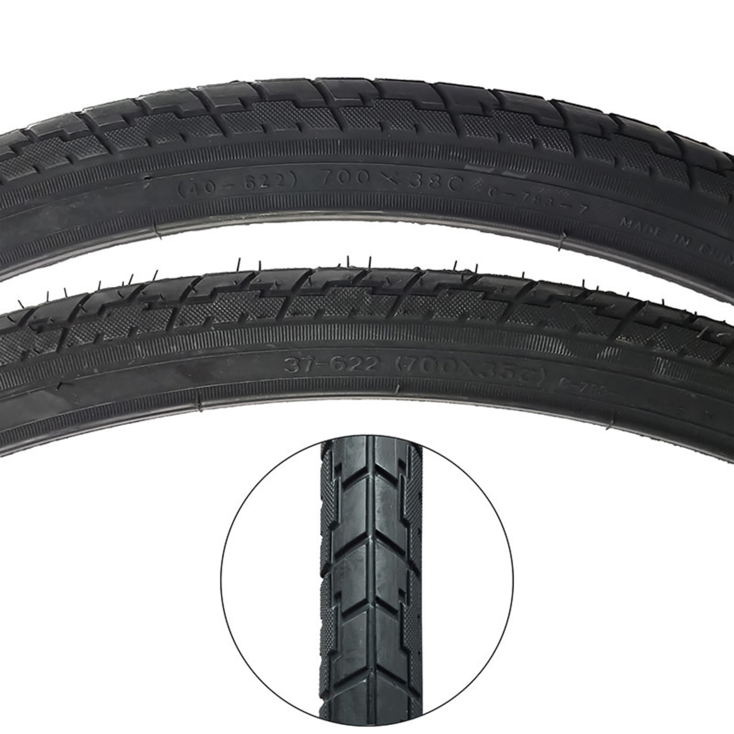 CST Tire CST City C1698 700C X 38 Black Cycle Robert Inc