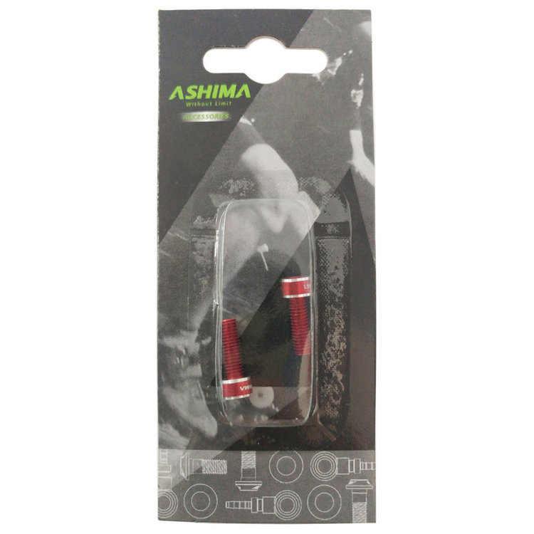 ASHIMA BOULON CAGE BOUTEILLE 2 PCS ROUGE