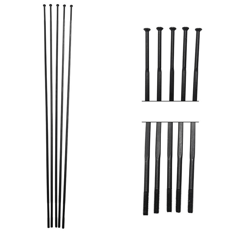 PILLAR RACING SPOKES PILLAR NOIR NON COUDE 262MM (PAQUET DE 5)